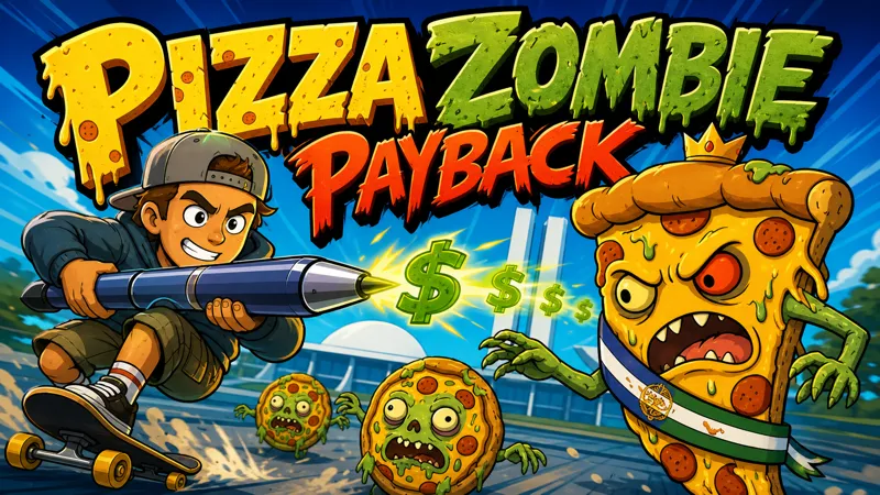 Pizza Zombie Payback cover art