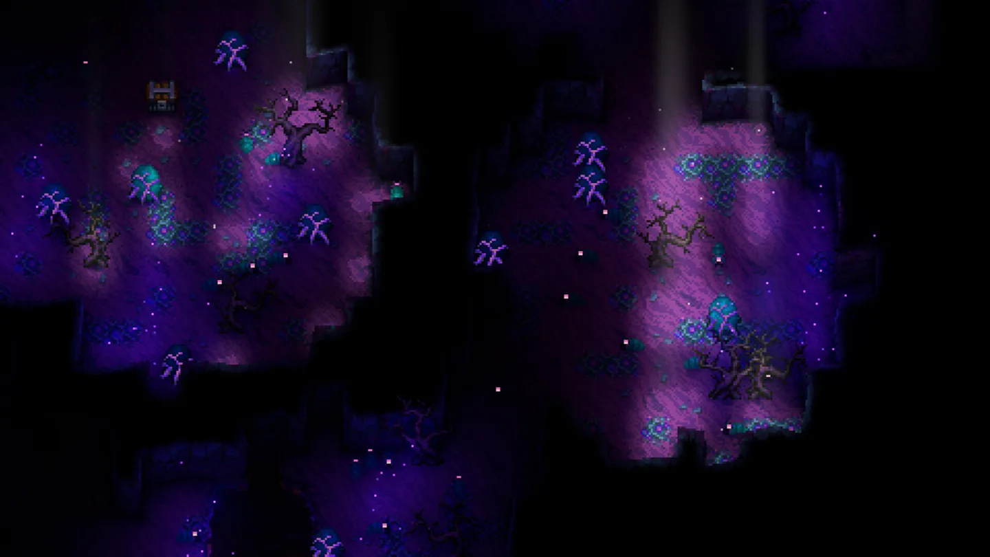 Core Keeper underground biome exploration screenshot