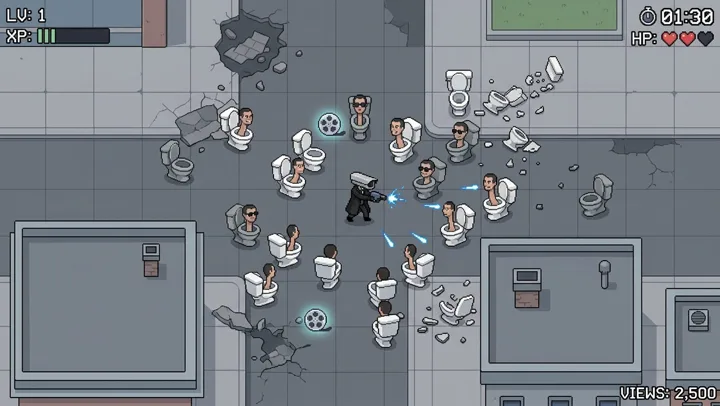 Skibidi Survivors concept art